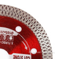 Saw Blade Hot pressé 105-230 mm Plaque d&#39;onde en maille en céramique ultra-mince